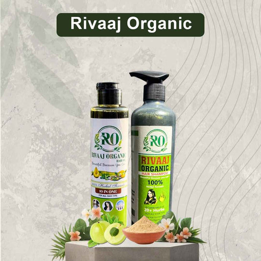 Rivaaj Organic Hair Oil+Shampoo