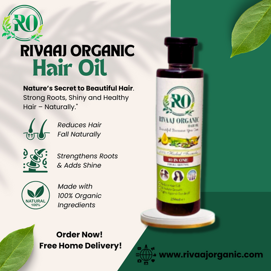 Rivaaj Organic Hair Oil