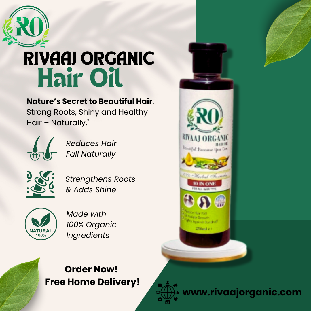 Rivaaj Organic Hair Oil+Shampoo